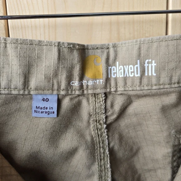 Carhartt Force Broxton Cargo Work Shorts 103543-253 Size 40 Relaxed Fit - Picture 6 of 11